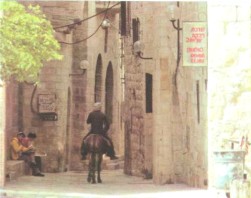 Das jdische Viertel in Jerusalem. Nach dem ersten jdischen Krieg (66-70 n. Chr.) lste Rom Jerusalem als Zentrum des Christentums ab.